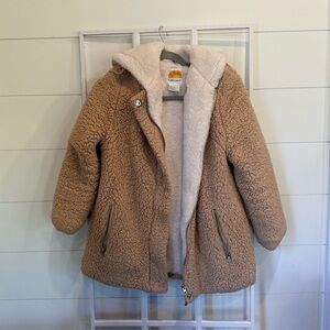 Small tan fuzzy jacket